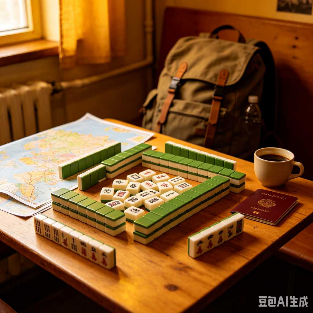 large print mahjong set