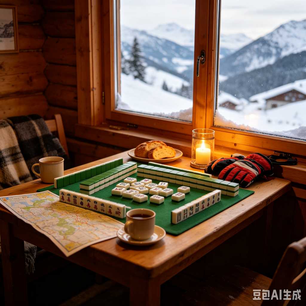 four player mahjong racks