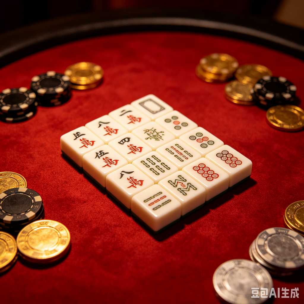 gift box packed mahjong set